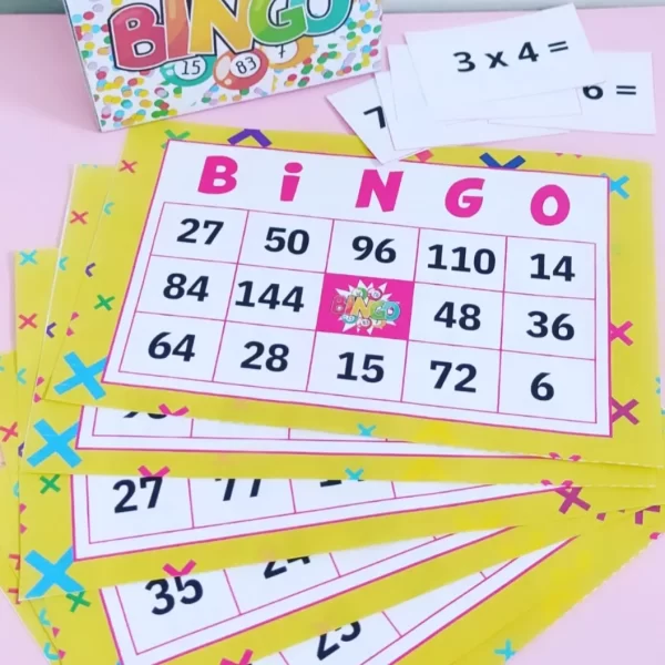 🪄 Bingo da multiplicação 🪄