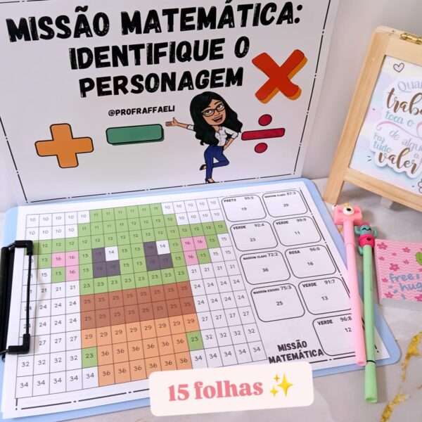 📚💥 Missão Matemática: Identifique o personagem! 💥 - Image 7