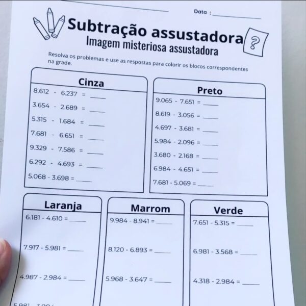 👻 SUBTRAÇÃO ASSUSTADORA 👻 - Image 6