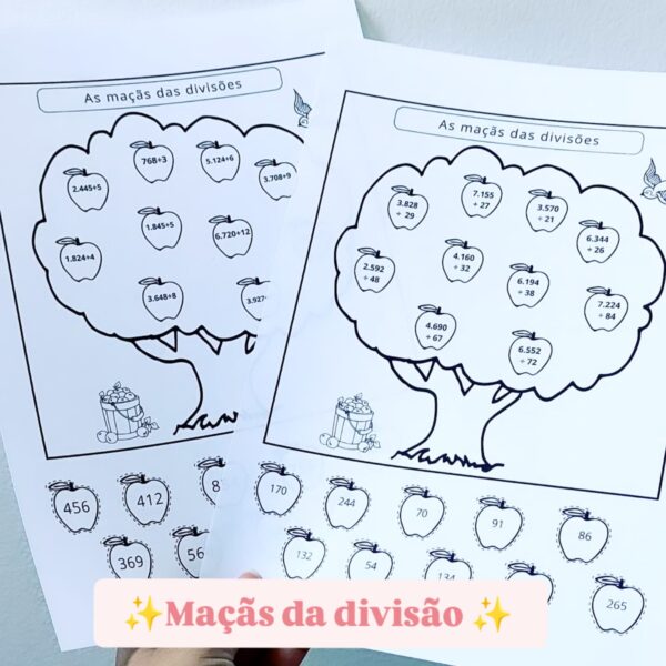 🍎📚 Maçãs da Divisão 🍎📚