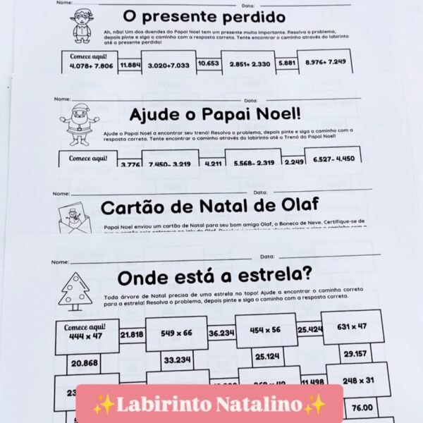 ✨ Labirinto Natalino ✨