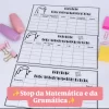 🎲 O STOP DA MATEMÁTICA E DA GRAMÁTICA🎲
