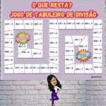 🎲 JOGO DE TABULEIRO: DIVISÃO DESCOMPLICADA ( COM RESTO)🎲