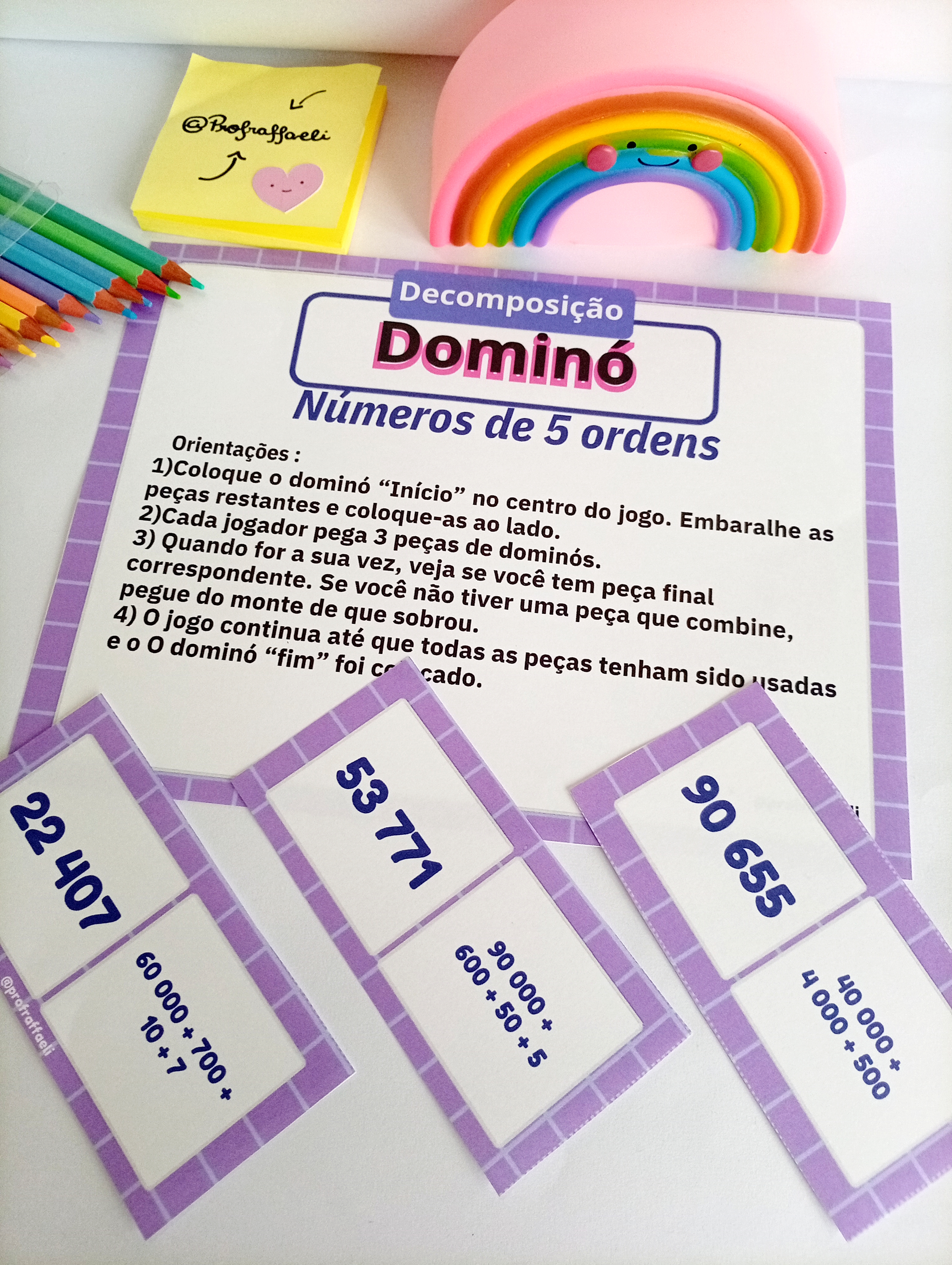 🎩 DOMINÓ DA DECOMPOSIÇÃO 🎩