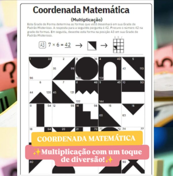 📍🤩 COORDENADA MATEMÁTICA – Multiplicação📍🤩 - Image 2