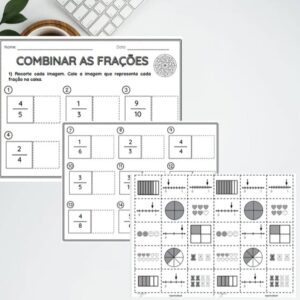 ➗ COMBINE AS FRAÇÕES ➗