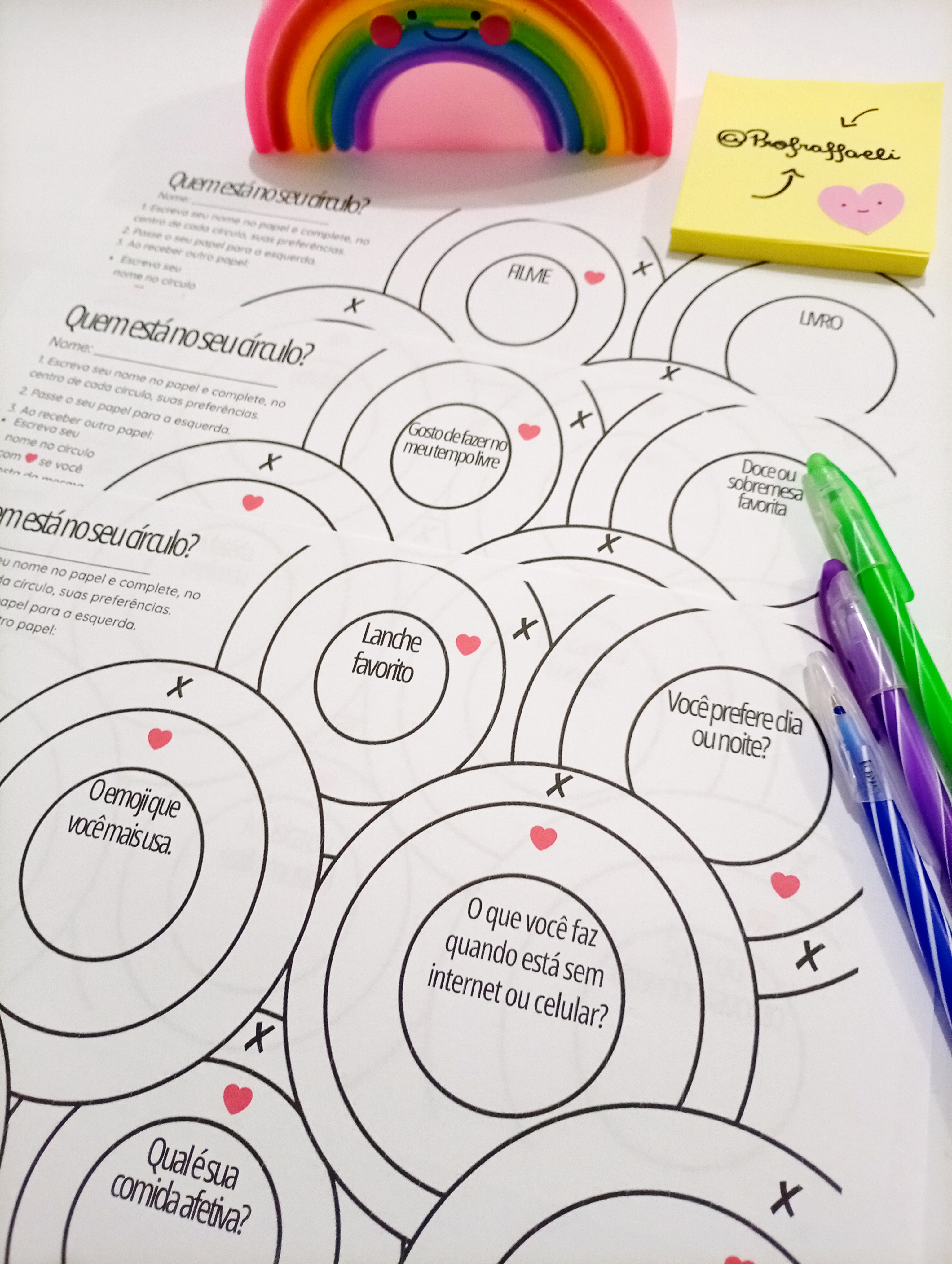 💬 “Quem está no seu círculo?”