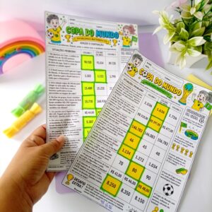 ⚽ COPA DO MUNDO – PROBLEMAS MATEMÁTICOS⚽