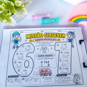 ⚽🏆 COLEÇÃO MISSÃO SIXSEVEN