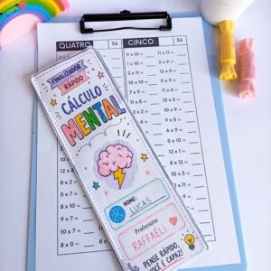 ✨LIVRETO DE CÁLCULO MENTAL🤯